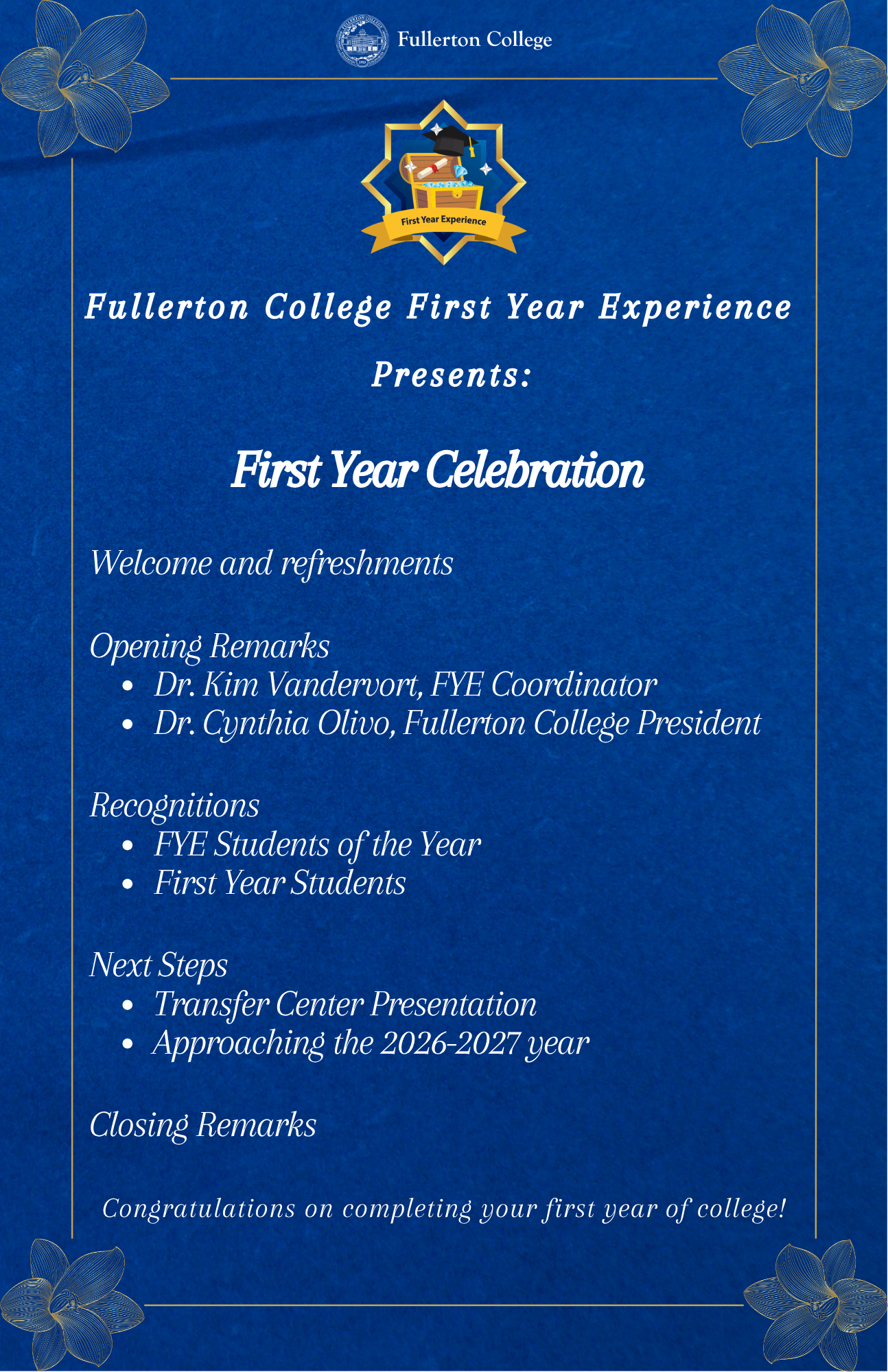 Image of Event Program